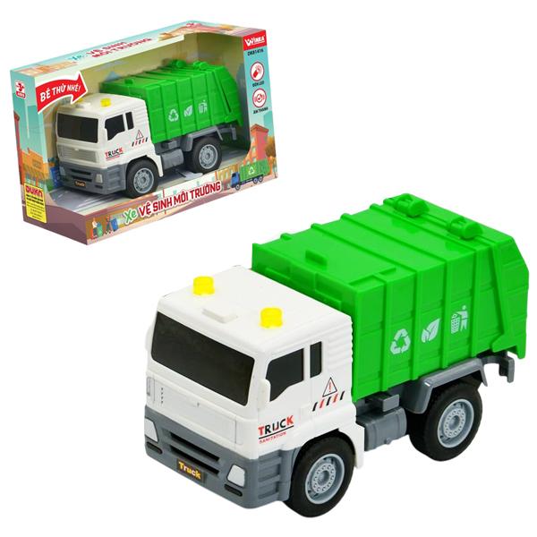 Đồ Chơi Mô Hình Xe Vệ Sinh Môi Trường - Winka DK81416