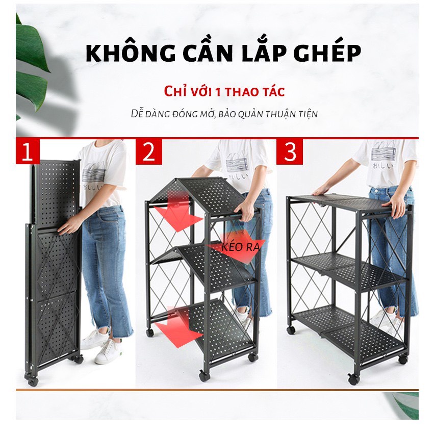 Kệ Bếp Gấp Gọn - Kệ Gấp Gọn Đa Năng Nhà Bếp