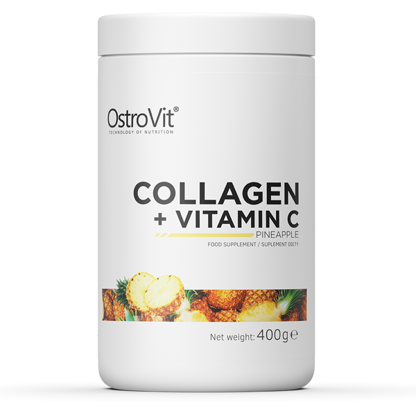 Ostrovit Collagen + Vitamin C (400g) - Nuôi Dưỡng Tế Bào Da, Phục Hồi Và Hỗ Trợ Chống Lão Hóa