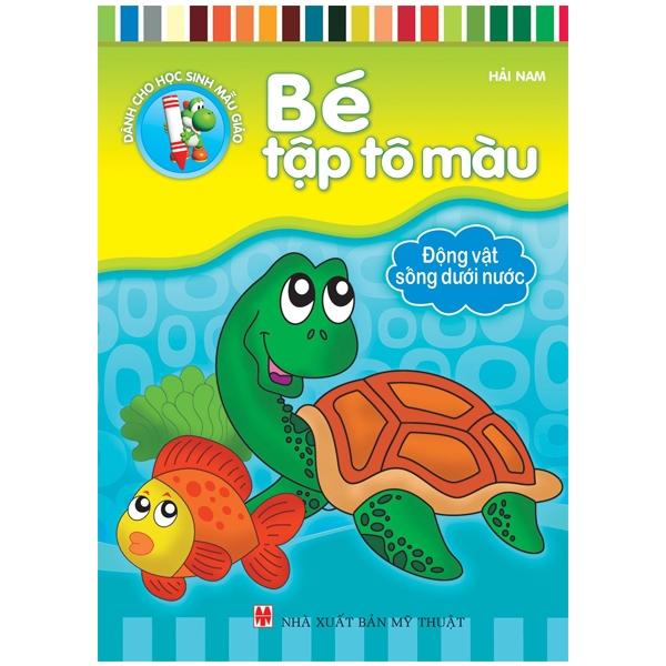Bé Tập Tô Màu - Động Vật Sống Dưới Nước