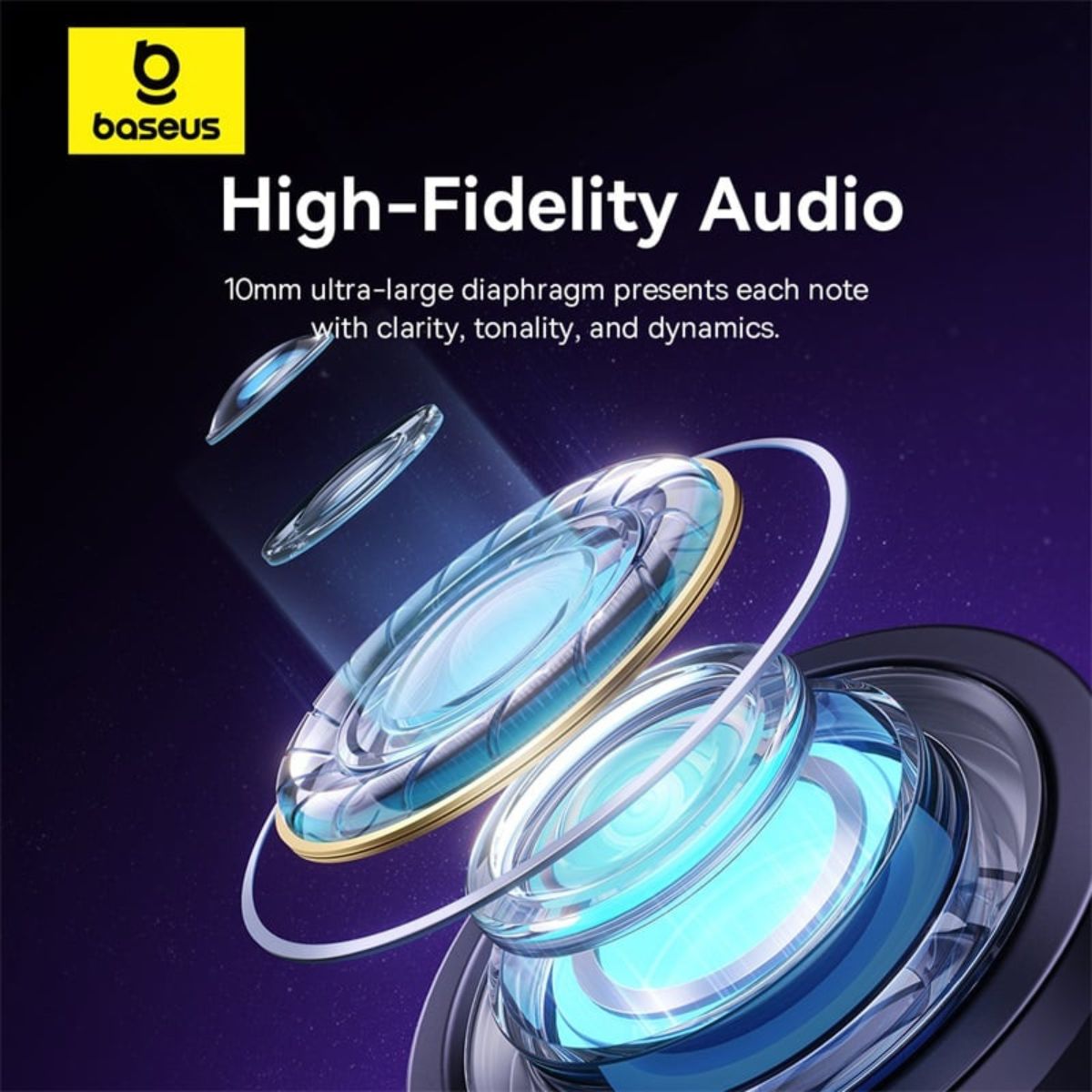 Tai nghe Baseus Encok HZ11 Wired Earphones có dây - Hàng Chính Hãng