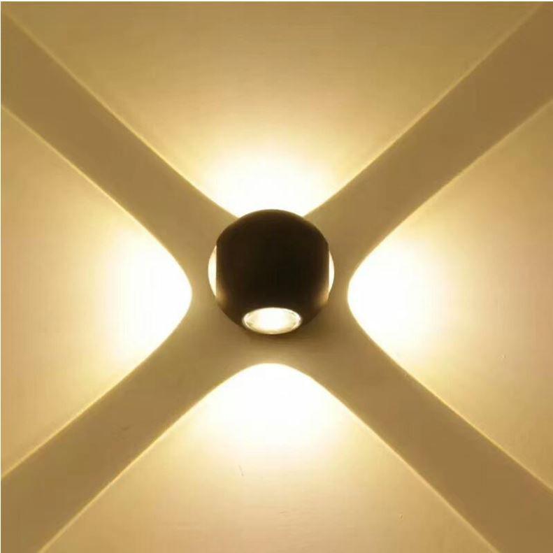Đèn tường LED nhỏ gọn, tiện dụng trang trí nội thất.