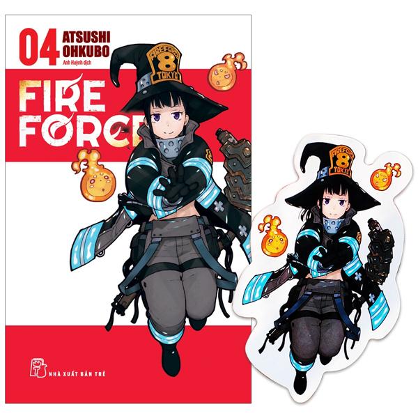 Hình ảnh Fire Force - Tập 4 - Tặng Kèm Bookmark Giấy Hình Nhân Vật