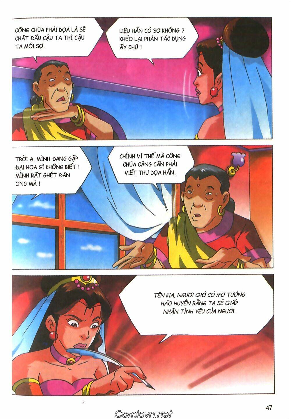 nghìn lẻ một đêm màu chapter 9 46