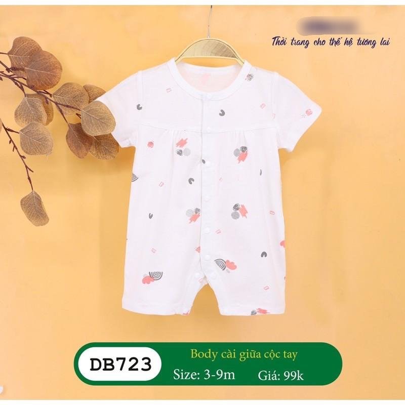 Body đùi - Trắng xanh,6-9m