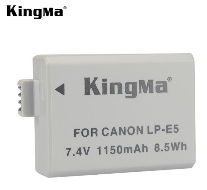 Bộ Pin sạc Kingma for Canon LP-E5 , Hàng chính hãng
