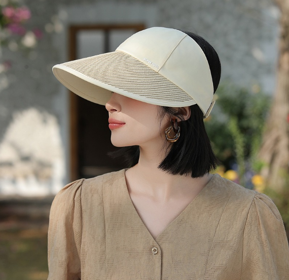 Mũ rộng vành chống nắng chống tia cực tím cao cấp mới, nón đi nắng đi biển thời trang
