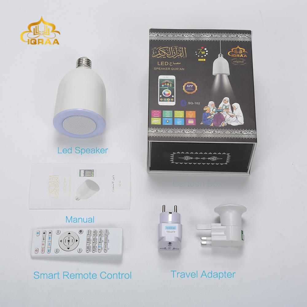 SQ-102 loa bluetooth bóng đèn phát bóng đèn không dây loa không dây loa điều khiển ứng dụng ánh sáng ánh sáng