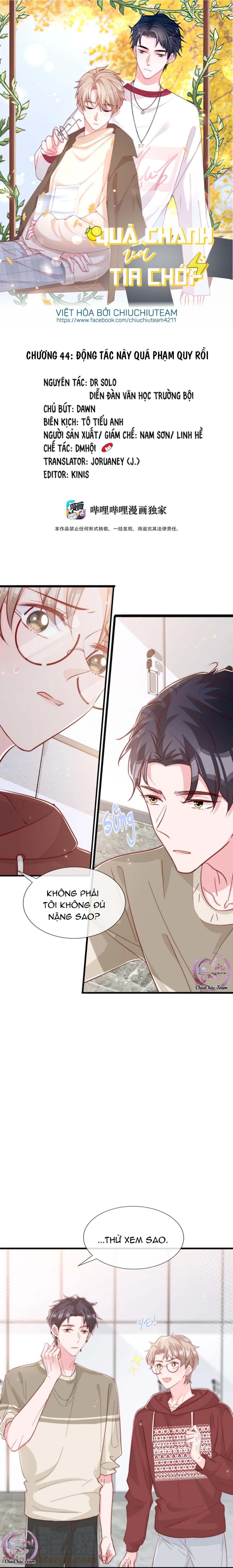 quả chanh và tia chớp chapter 44 1