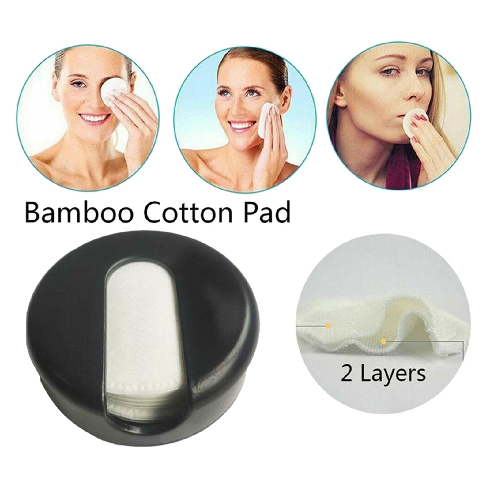 Cosmetic Makeup Cotton Pads Case Holder Storage Box Container
