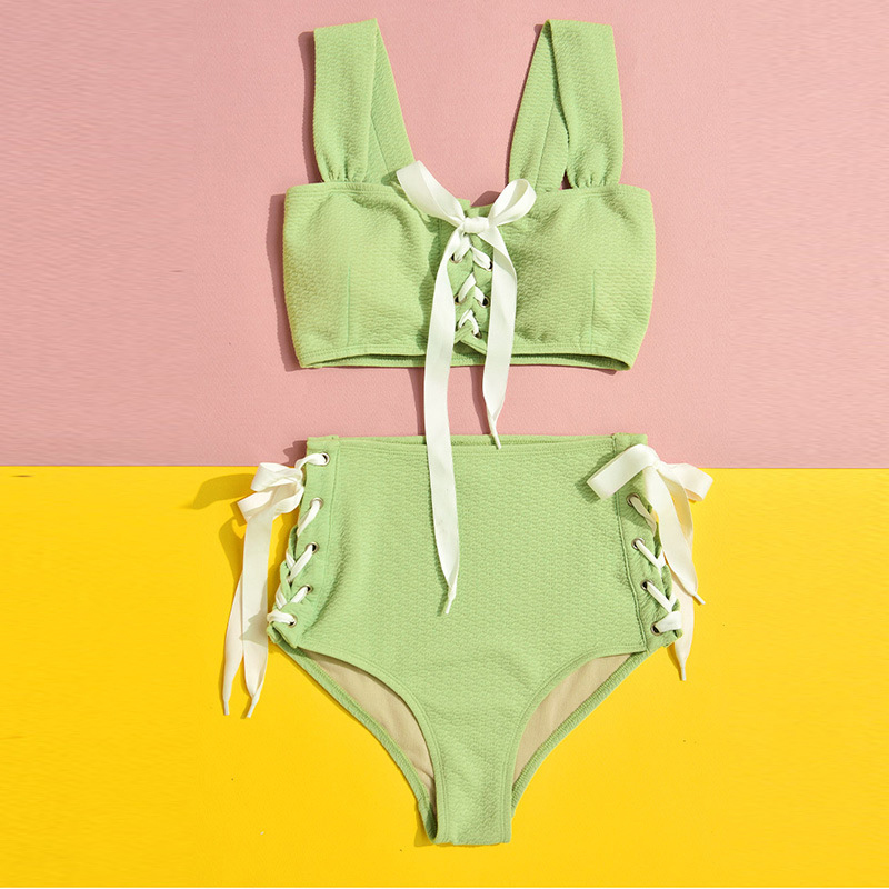 Áo tắm 2 mảnh tôn dáng - hot bikini 2021 - M3 màu xanh cá tính
