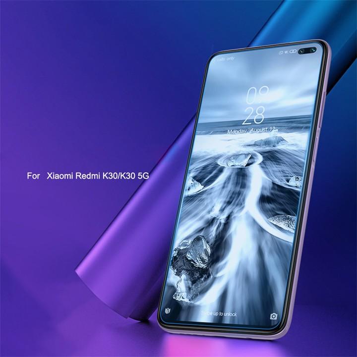 Tấm dán kính cường lực Xiaomi Redmi K30, K30 5G hiệu Glass Pro - Không full màn hình