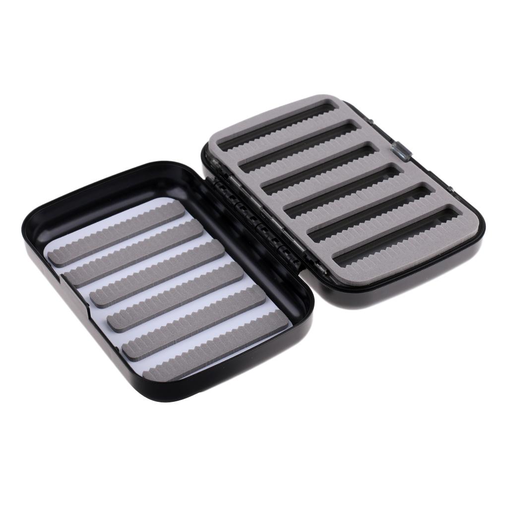 Fly Fishing Flies Box Waterproof Trout Bass Flies Fishing Tackle Hooks Box