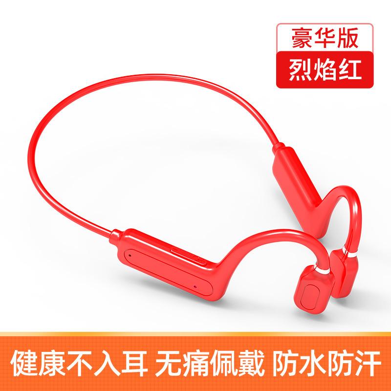 Khuyến mại Dẫn truyền xương Tai nghe Bluetooth không nhét trong tai Tai nghe thể thao hai tai không dây Treo tai cổ Treo cổ chờ dài