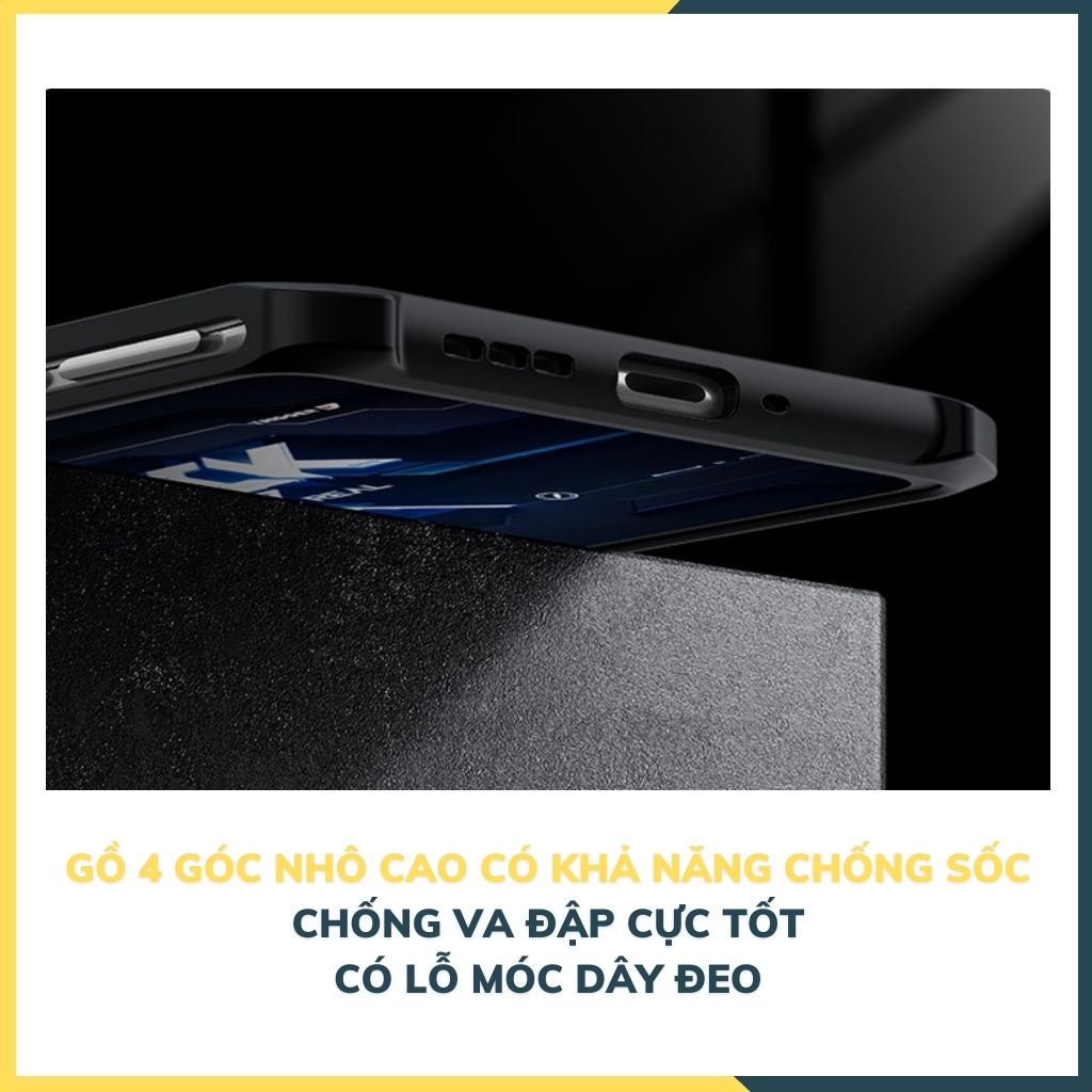 Ốp lưng chống sốc XUNDD cho black shark 5 pro bảo vệ camera - hàng nhập khẩu