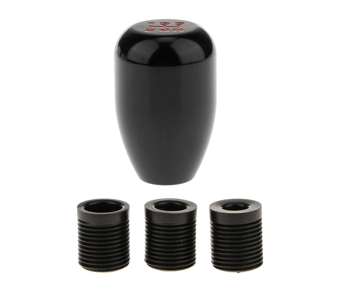 5 Speed Universal Car Gear Knob Manual Transmission Shifter Black