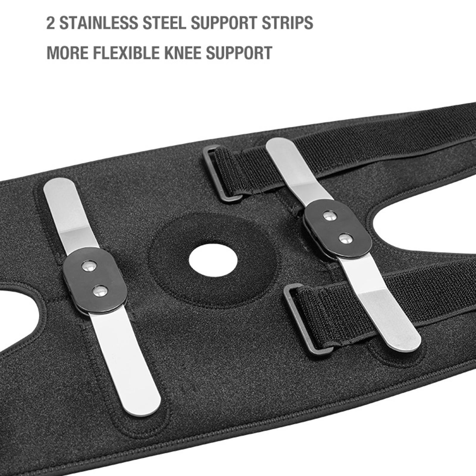 Knee  Sports Patella Pad Knee Compression Sleeve Belt for Weightlifting