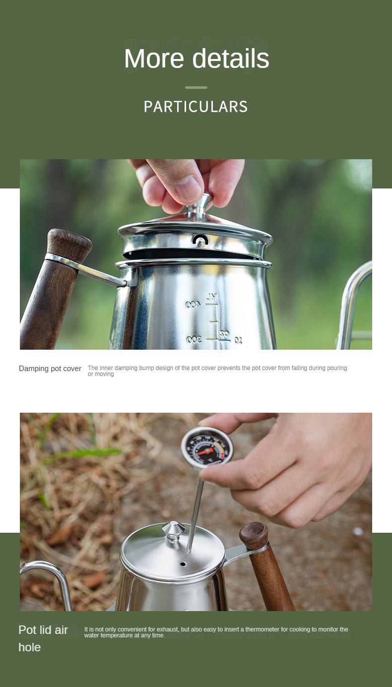 Ấm rót pour over coffee Campingmoon SW-3