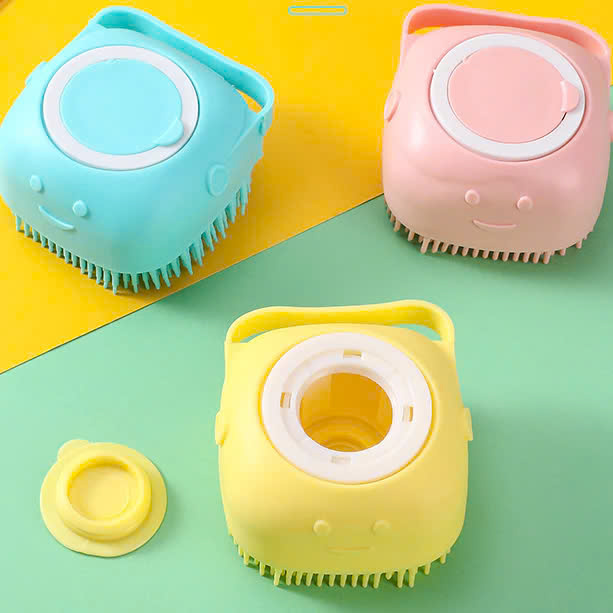 Lược gội đầu silicone - Massage da đầu, giảm ngứa, giảm gàu tăng cường tuần hoàn máu giảm gãy rụng tóc