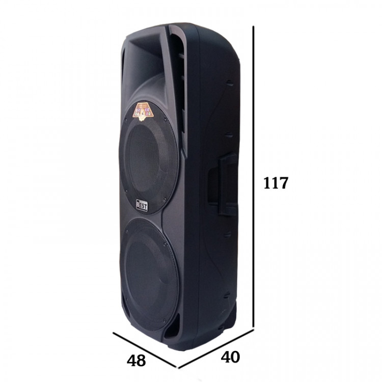 Loa kéo di động 2 bass Best BT-806