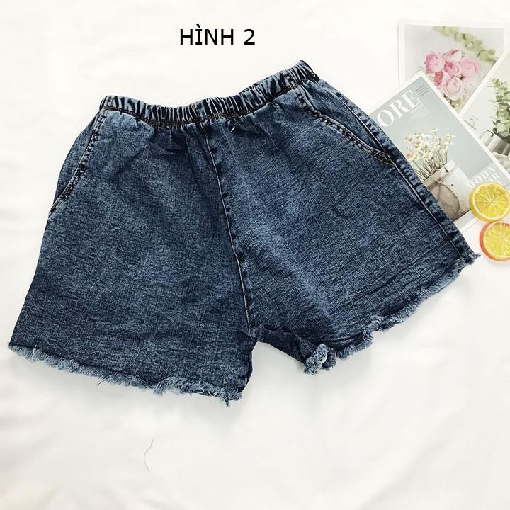 Quần đùi bé gái freesize từ 45-48kg quần short jean bé gái - QG50