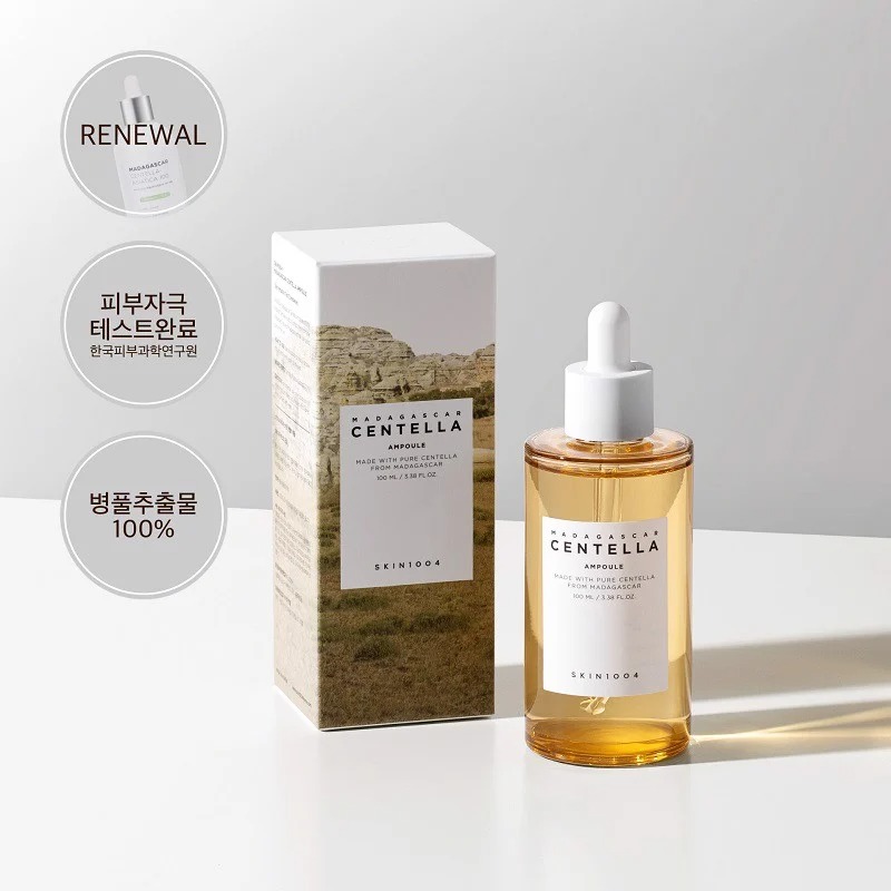 Bộ 3 Sản Phẩm Dưỡng Da Giảm Mụn Skin1004 Madagascar Centella Tặng 1 Mặt Nạ Sexylook