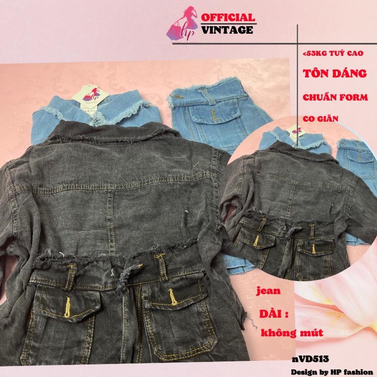 Set đồ nữ áo jean croptop kèm chân váy kiểu hàn quốc tôn dáng VD513