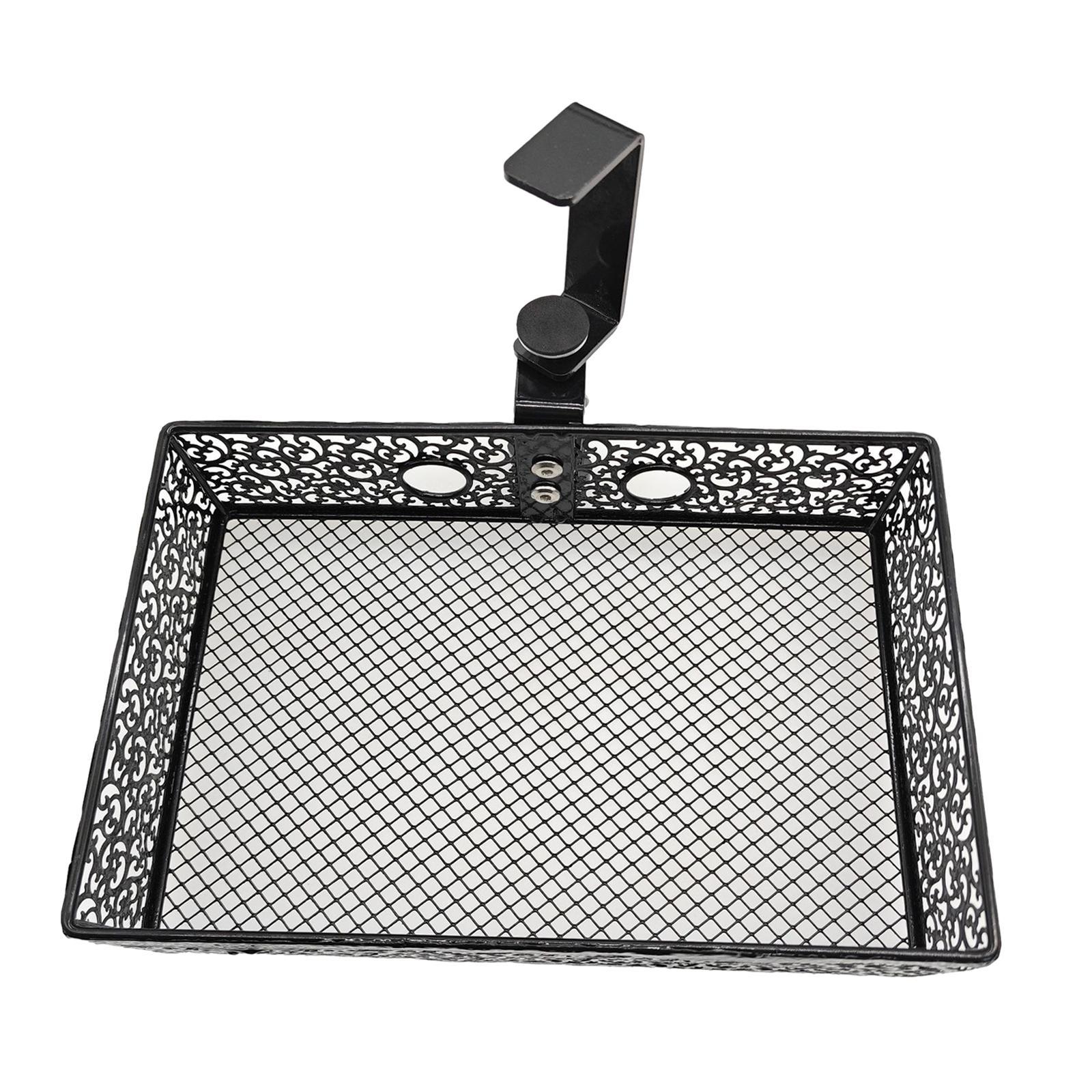 Under Desk Storage Organizer Swivel Metal Clamp Mount Stationary Holder