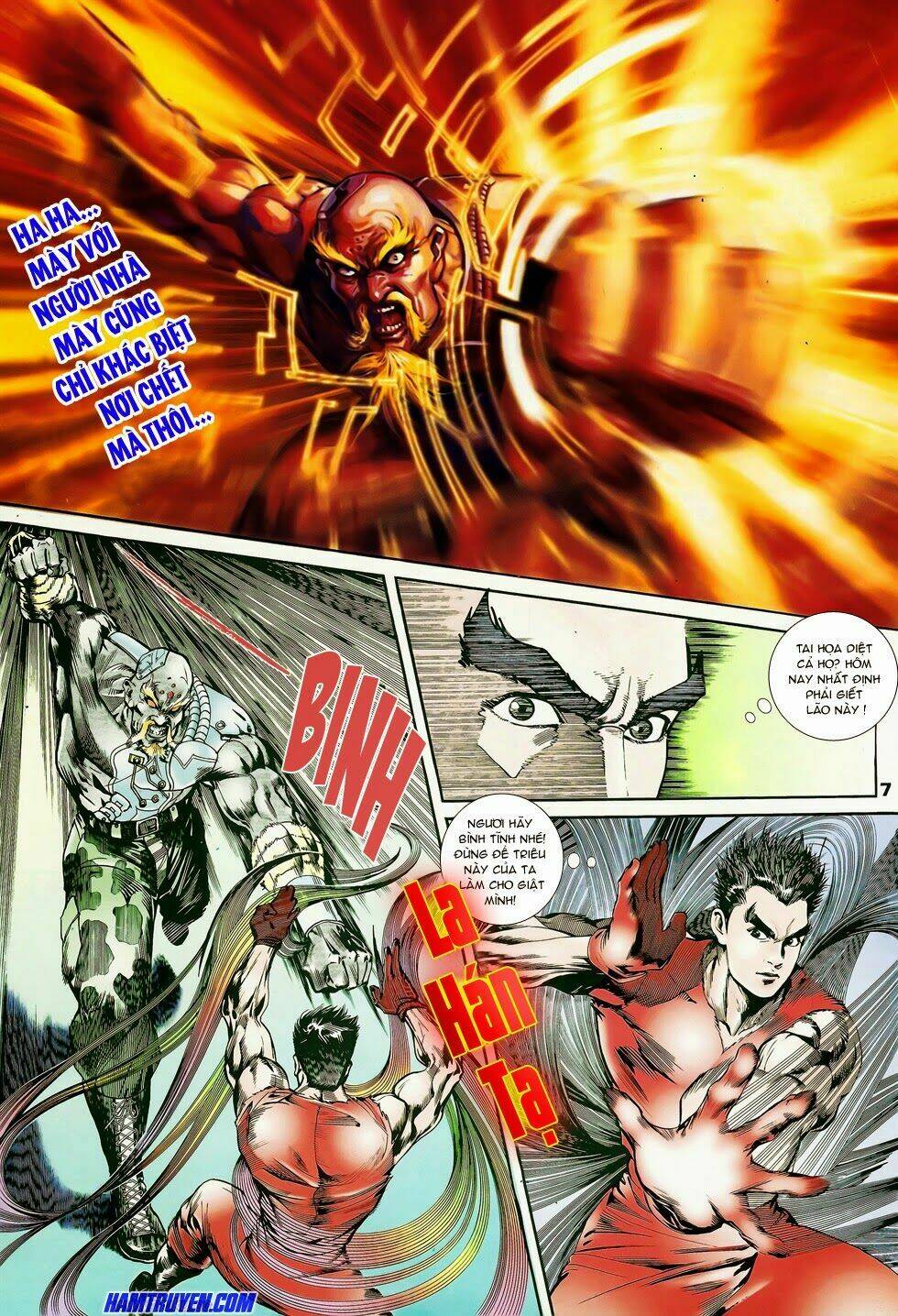 long hổ ngũ thế chapter 3 6