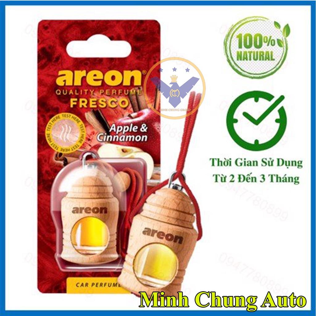Tinh dầu treo xe ô tô AREON Fresco hương táo quế - Bulgaria