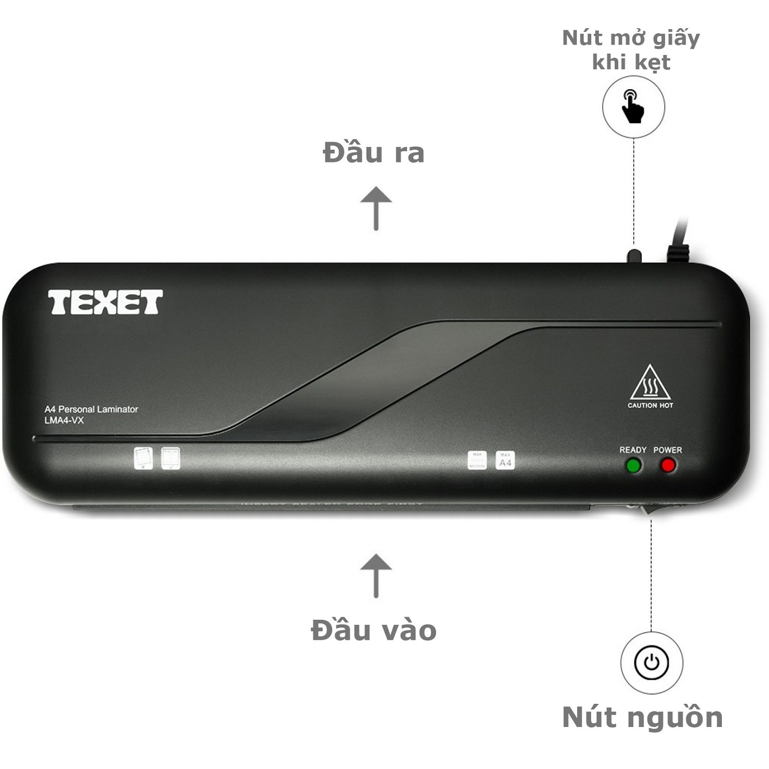 Máy ép nhựa tự động A4 TEXET LMA4-VX