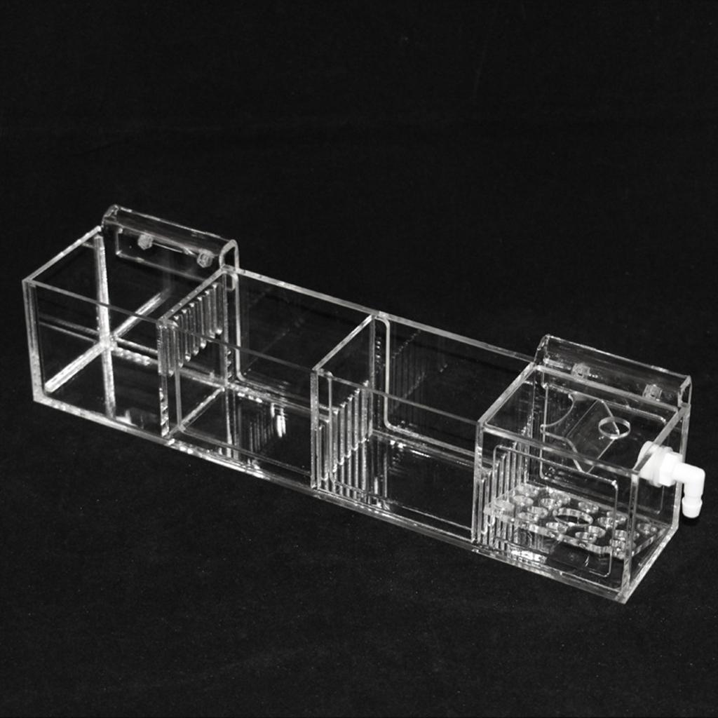 Acrylic Aquarium Filter Fish Tank Upper