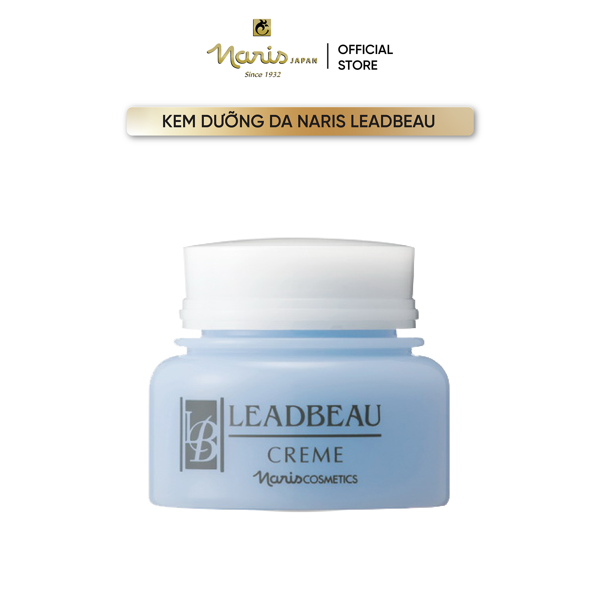 Kem dưỡng da đàn hồi Naris Leadbeau Creme 25g/ 1 hộp