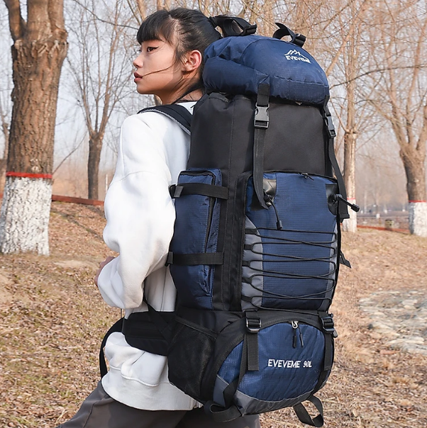 Cao cấp - Balo Leo Núi Phượt Du Lịch Max Volume 90L Backpack