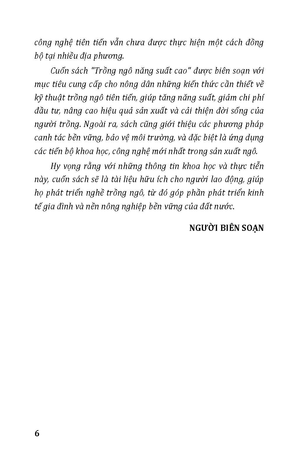 Nông Nghiệp Xanh Và Sạch - Trồng Ngô Sạch Năng Suất Cao