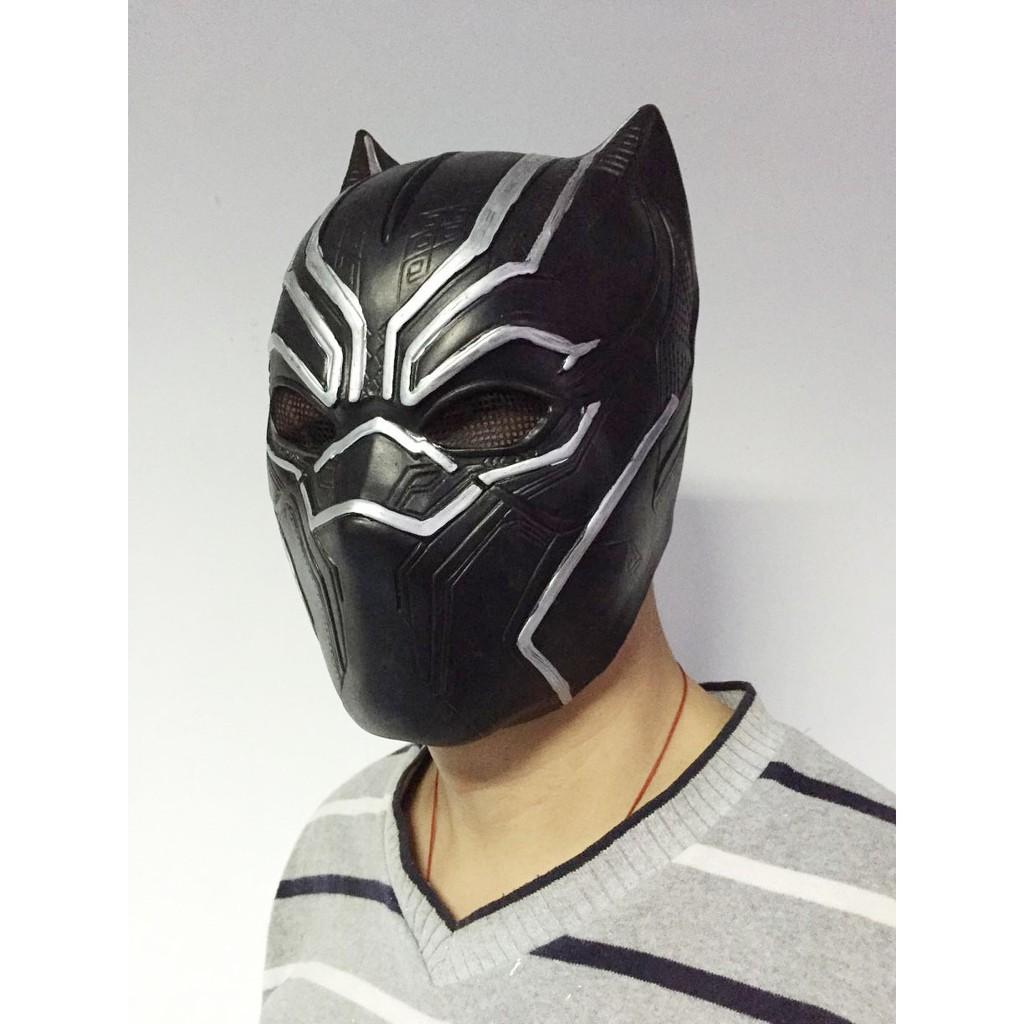 Mặt Nạ Trùm Đầu Cao Cấp Black Panther