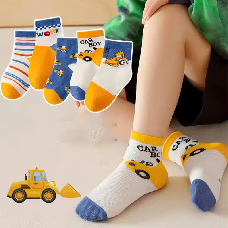 SET 5 ĐÔI TẤT VỚ VÀNG 04 DỄ THƯƠNG TỪ 1-12 TUỔI DÀNH CHO BÉ TRAI BÉ GÁI