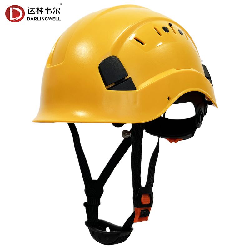 DARLINGWELL ANSI Mũ bảo hiểm an toàn xây dựng Bọt Eps CE EN397 Mũ cứng ABS Có lỗ thông hơi Công việc công nghiệp Bảo vệ đầu Cứu hộ ngoài trời