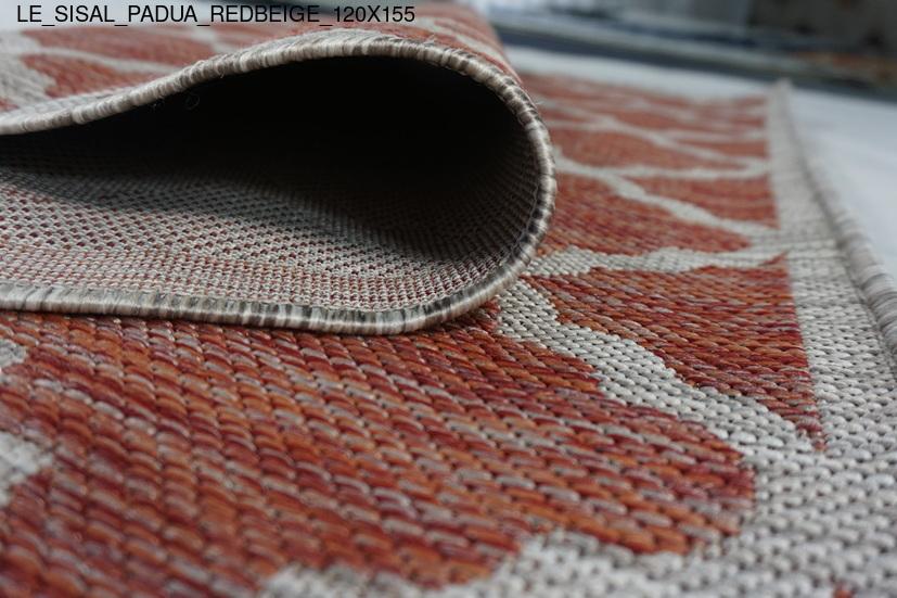 Thảm Sợi Ngắn le_sisal_padua_redbeige_120x155