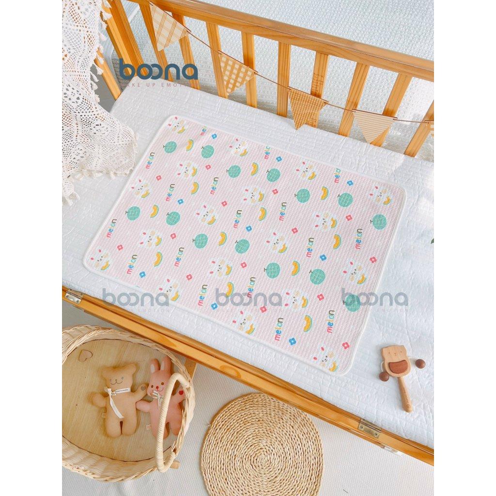 Miếng lót chống thấm chất vải Organic 50x70cm Cho Bé - Boona