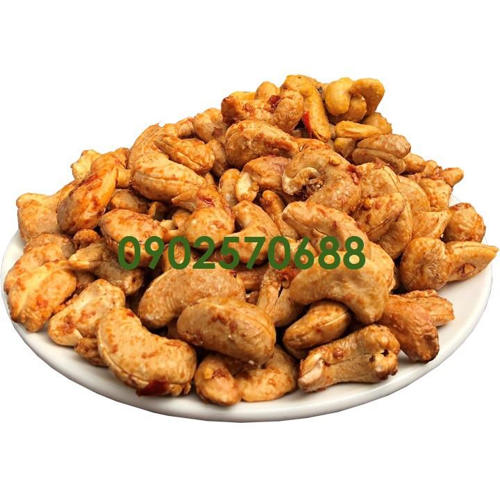 Combo 4 hũ điều rang tỏi ớt giòn ngon hiệu SK FOOD - mỗi hũ 250g