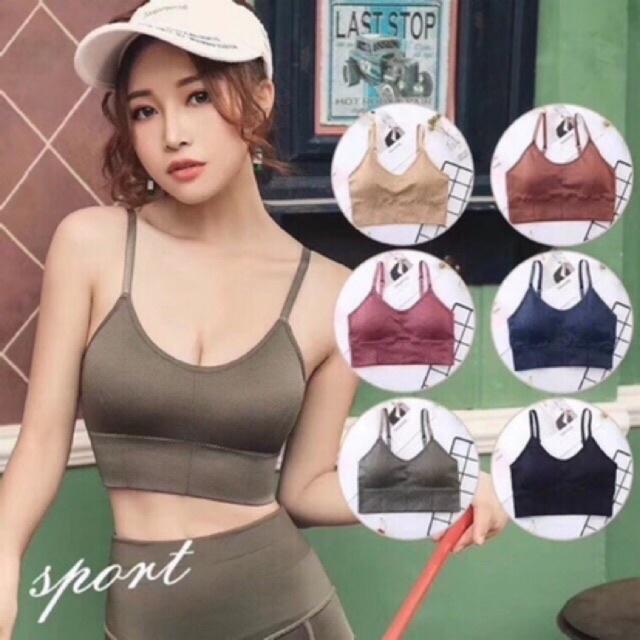 Áo Bra nâng ngực tập gym, yoga, đi biển siêu hot SK