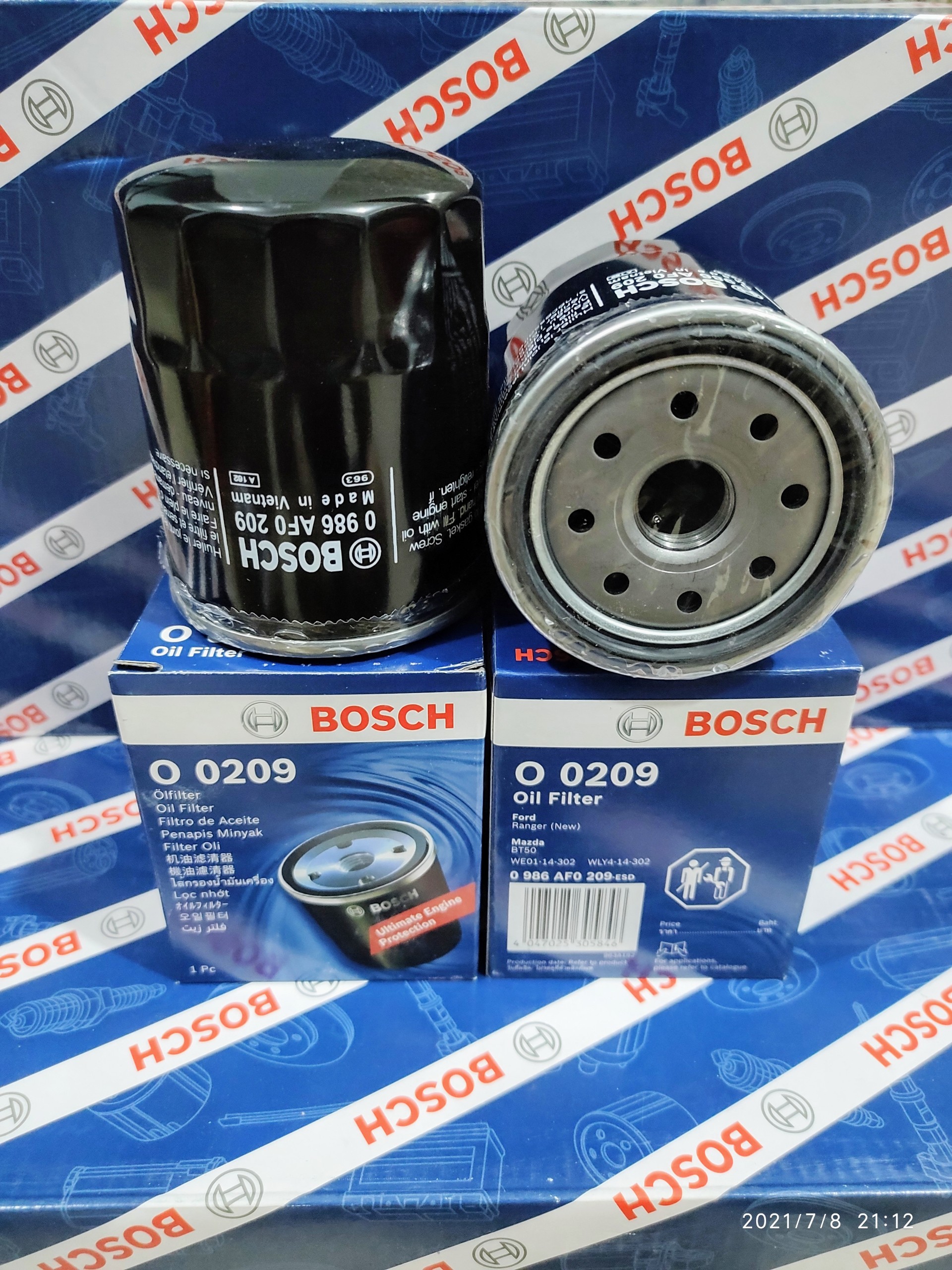 Lọc Gió Điều Hòa Bosch Cho LR Range Rover IV, Discovery V, Range Rover Velar 3.0 (2016-2022)