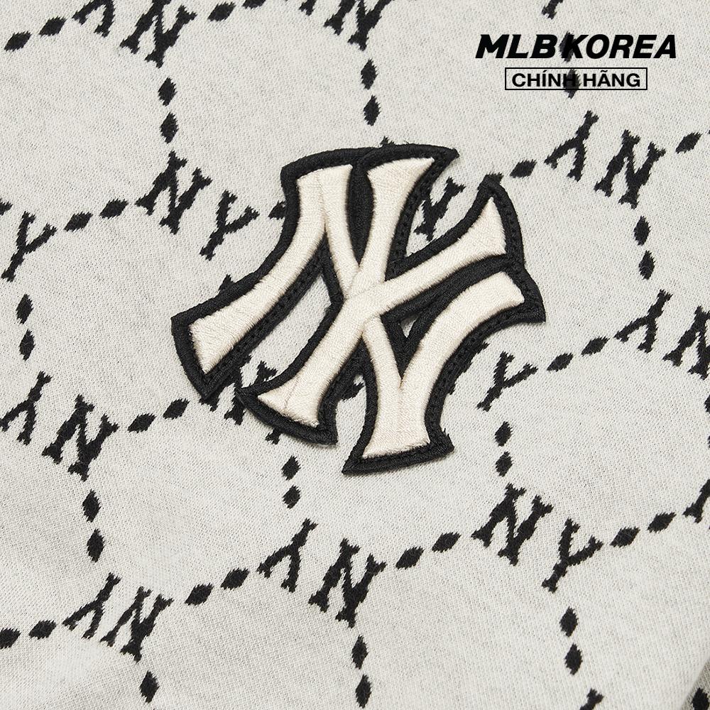 MLB - Áo sweatshirt tay dài phom suông Monogram 3AMTM0724-50CRS