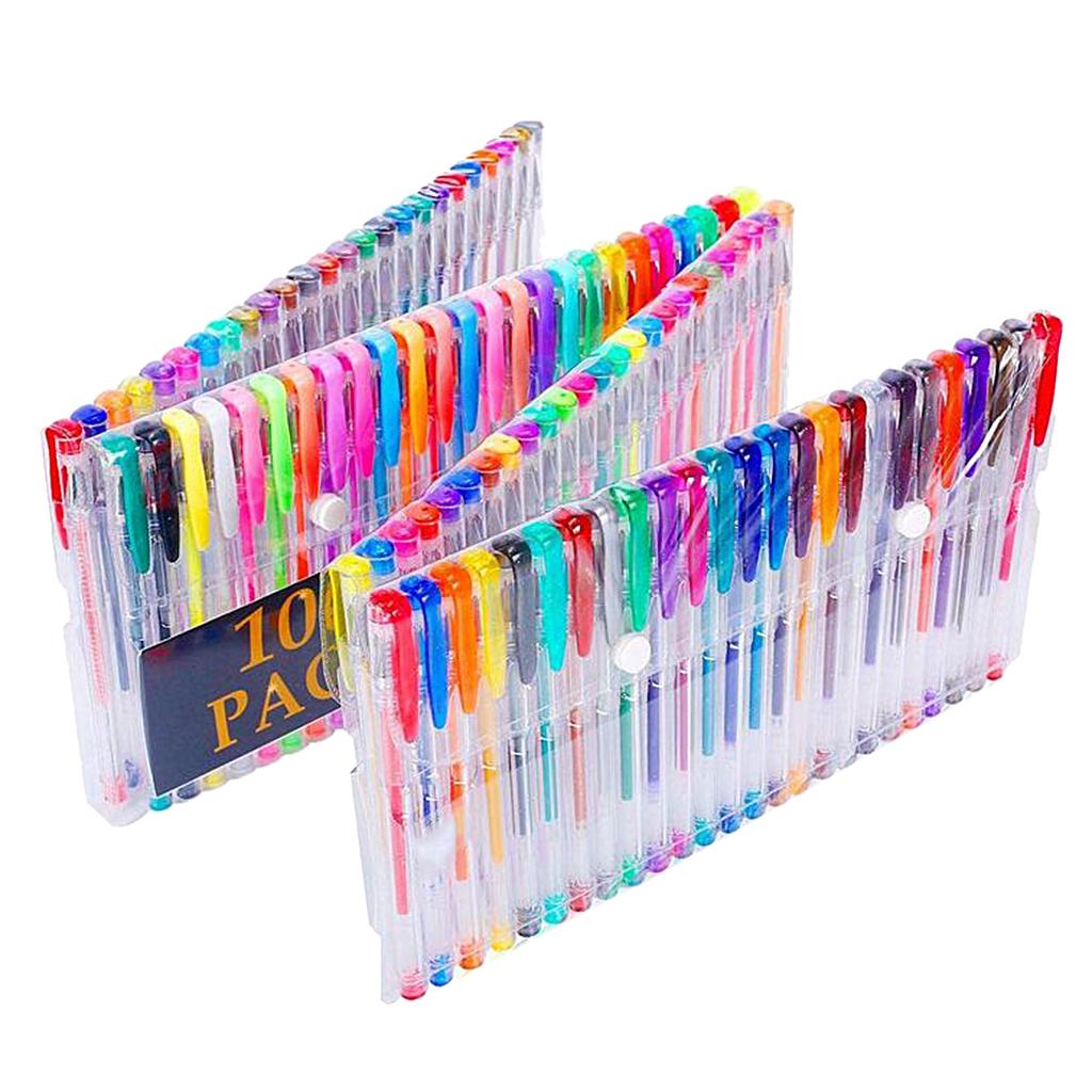 1 Bộ 100 Miếng Bút Huỳnh Quang Flash Bút Cho Tranh Vẽ Viết Chiếu Sáng Cao