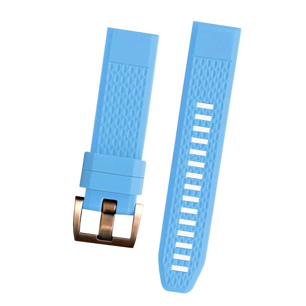 For Garmin fenix 5S Sports Replacement Silicone Wrist Watch Band Strap 20mm