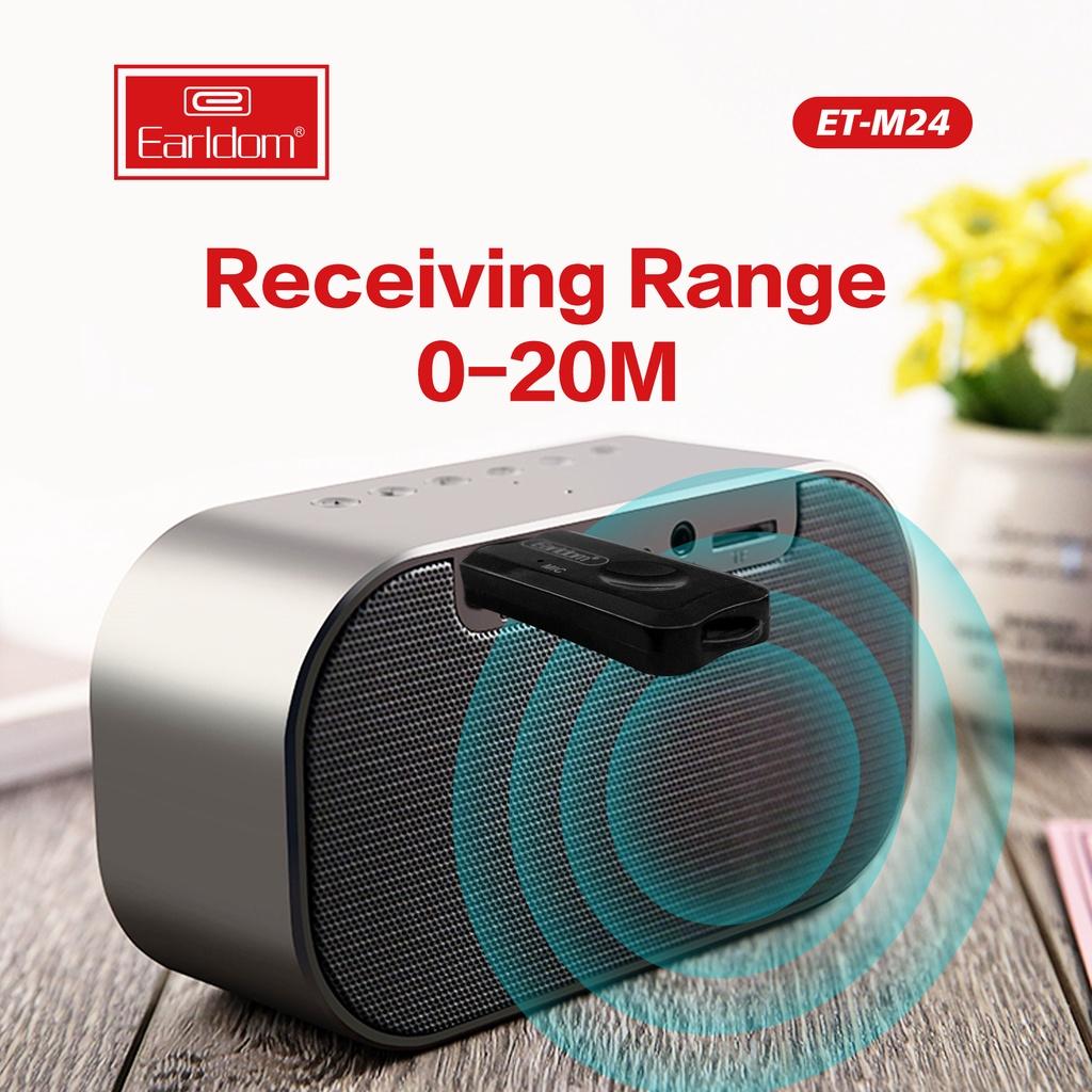USB Thu Bluetooth Earldom M24 - Hàng Chính Hãng