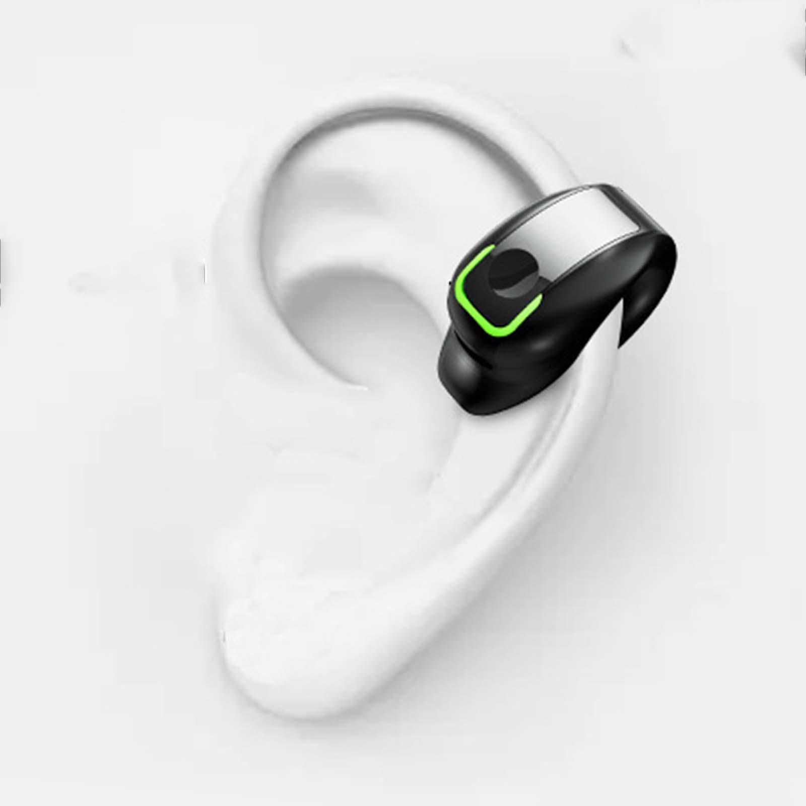 Workout Headset with Charging Cable Gym Running Black