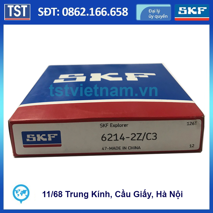 Vòng bi bạc đạn SKF 6214-2Z/C3