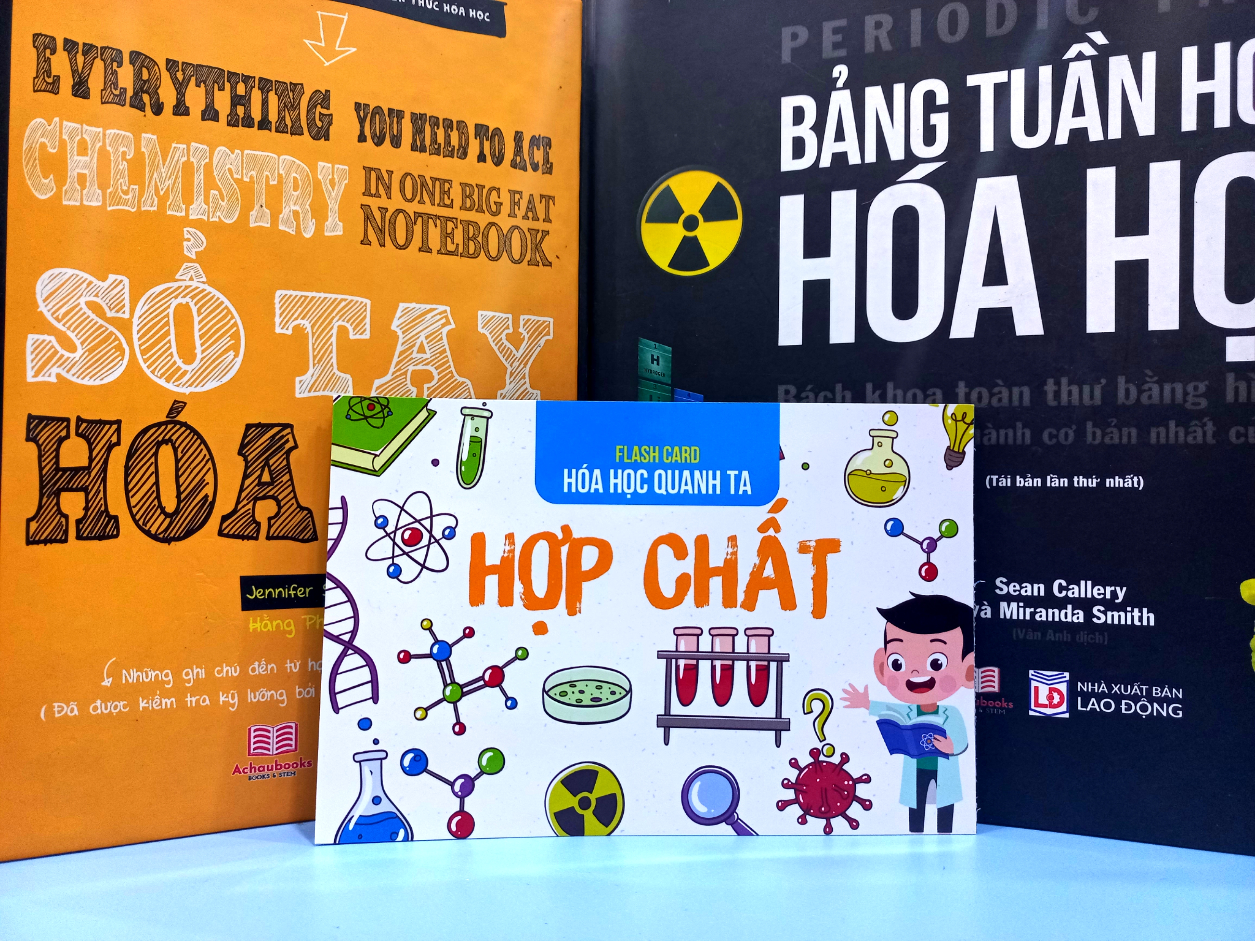 FLASH CARD HỢP CHẤT HÓA HỌC - Á Châu Books